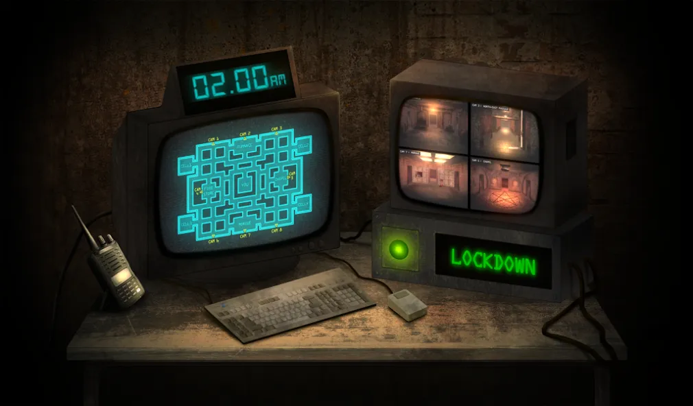 Asylum Night Shift 2 (Азайлум Найт Шифт 2)  [МОД Много монет] Screenshot 1