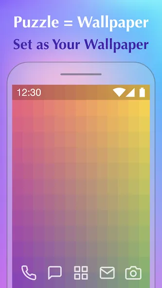 Color Puzzle:Offline Hue Games  [МОД Бесконечные монеты] Screenshot 3
