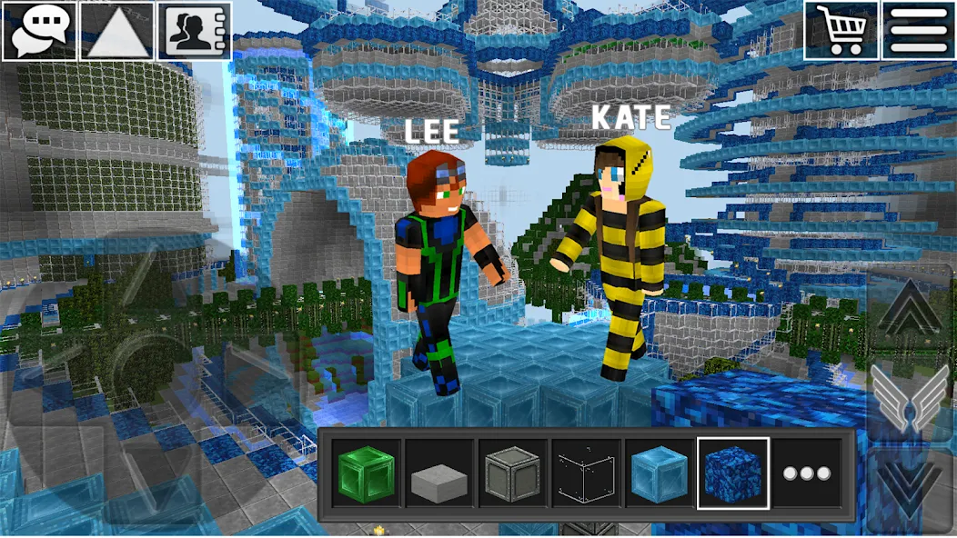 World Craft: Block Craftsman  [МОД Все открыто] Screenshot 5