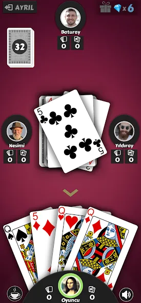Pisti - Offline Card Games  [МОД Menu] Screenshot 4