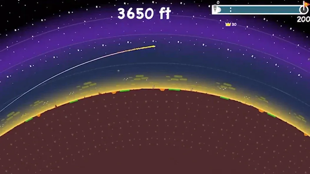 Golf Orbit: Oneshot Golf Games  [МОД Все открыто] Screenshot 2