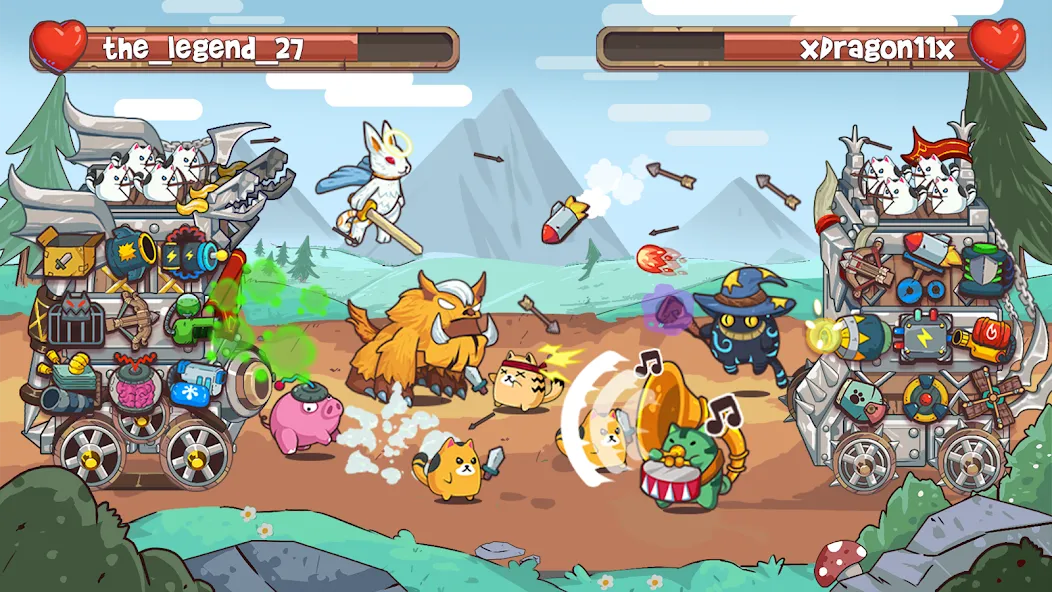 CatnRobot Idle TD: Battle Cat (КэтТауэр Айдл ТД)  [МОД Меню] Screenshot 3