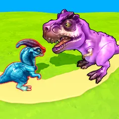 Взлом Dino Merge (Дино Мердж)  [МОД Много монет] - последняя версия apk на Андроид