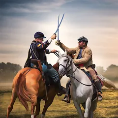 Скачать взломанную War and Peace: Civil War  [МОД Unlocked] - стабильная версия apk на Андроид