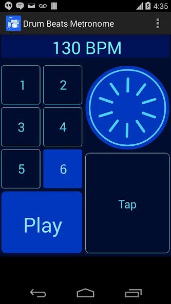 Drum Beats Metronome  [МОД Бесконечные монеты] Screenshot 2