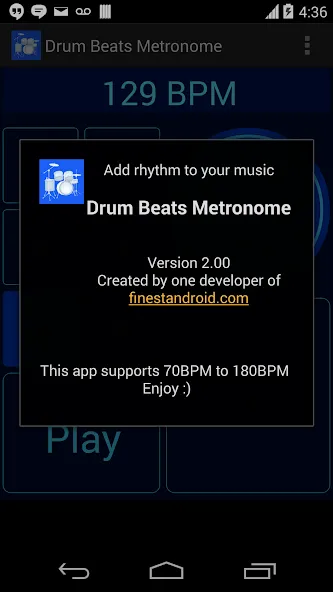 Drum Beats Metronome  [МОД Бесконечные монеты] Screenshot 4