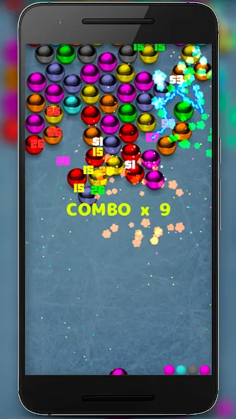 Magnetic balls bubble shoot  [МОД Много монет] Screenshot 5