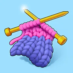 Взлом Cozy Knitting: Sorting games (Кози Ниттинг)  [МОД Menu] - стабильная версия apk на Андроид