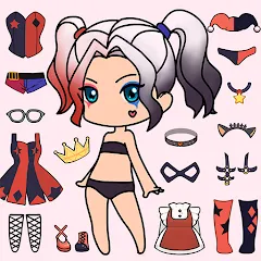 Взломанная Doll Dress Up - Makeup Games  [МОД Бесконечные деньги] - полная версия apk на Андроид