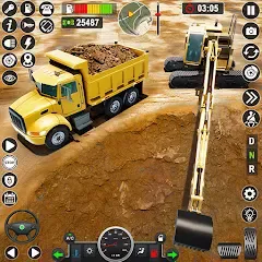 Взломанная Construction Games Simulator  [МОД Бесконечные деньги] - полная версия apk на Андроид