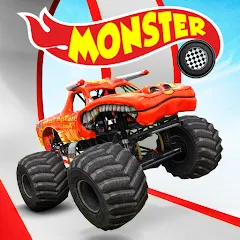 Скачать взломанную Monster Truck Crush (Монстр Трак Стант)  [МОД Много монет] - последняя версия apk на Андроид