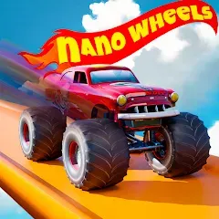 Взломанная Nano Monster Truck Jam Game  [МОД Много монет] - полная версия apk на Андроид