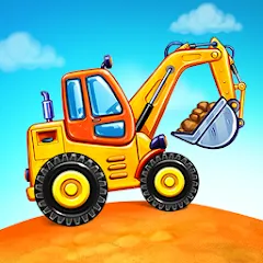 Скачать взломанную Truck games - build a house  [МОД Бесконечные монеты] - стабильная версия apk на Андроид