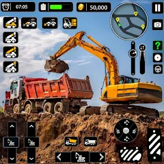 Скачать взлом Snow Offroad Construction Game  [МОД Все открыто] - полная версия apk на Андроид