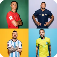 Взломанная Guess The Soccer Player Quiz  [МОД Все открыто] - стабильная версия apk на Андроид