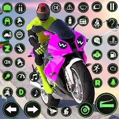 Взломанная Racing Bike Stunt Games Master (Гонки на мотоциклах Мастер игр в трюки)  [МОД Много денег] - стабильная версия apk на Андроид