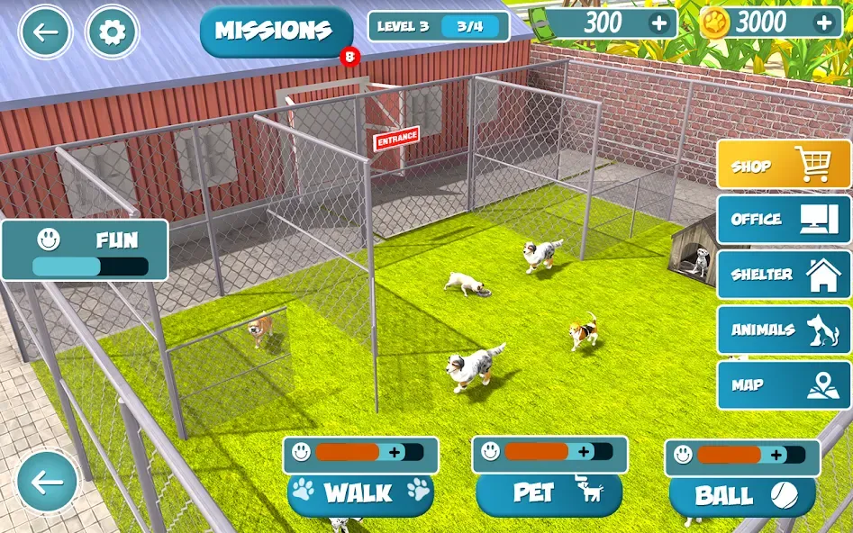 My Pet Animal Shelter World  [МОД Много монет] Screenshot 3