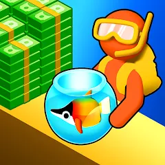 Скачать взломанную Aquarium Land - Fishbowl World (Аквариум Лэнд)  [МОД Меню] - последняя версия apk на Андроид
