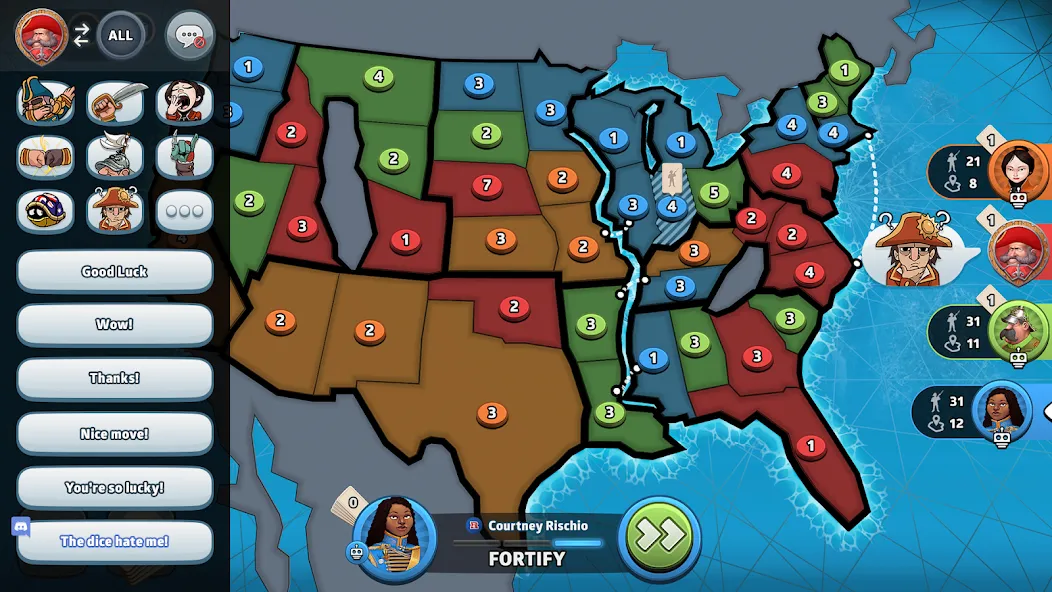 RISK: Global Domination (РИСК)  [МОД Menu] Screenshot 3
