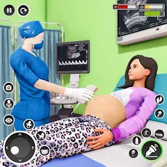 Взлом Pregnant Mom Simulator Games  [МОД Бесконечные деньги] - стабильная версия apk на Андроид