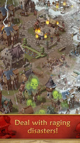 Townsmen  [МОД Бесконечные деньги] Screenshot 5
