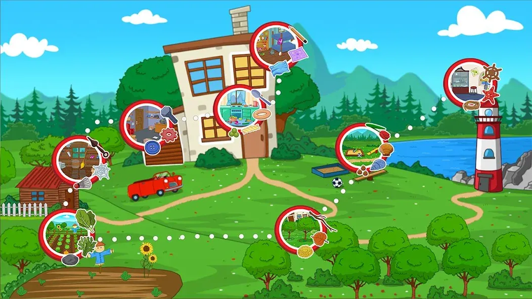 Kindergarten: Learn and play  [МОД Menu] Screenshot 5