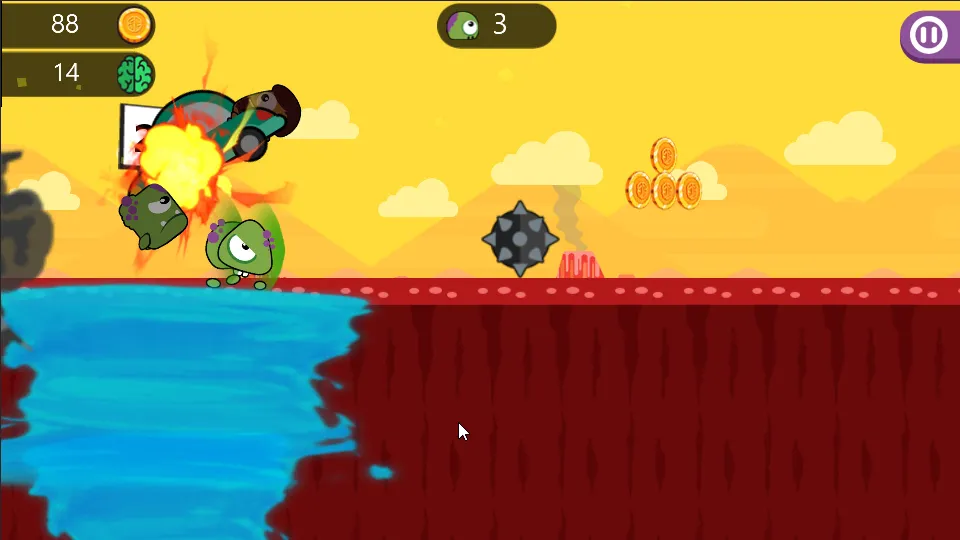 Monster Run: Jump Or Die  [МОД Много денег] Screenshot 4