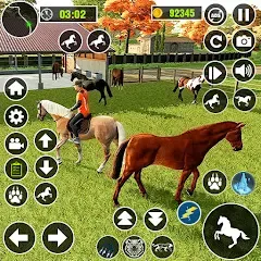 Взлом My Horse Herd Care Simulator (Мой симулятор ухода за стадом лошадей)  [МОД Бесконечные монеты] - последняя версия apk на Андроид