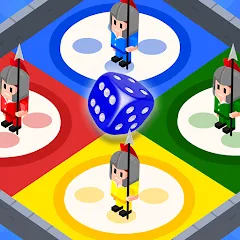 Скачать взломанную Ludo Offline Dice Board Game  [МОД Много монет] - полная версия apk на Андроид