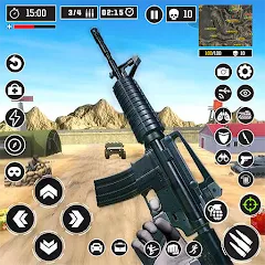 Взломанная First Person Shooter Mode  [МОД Все открыто] - стабильная версия apk на Андроид