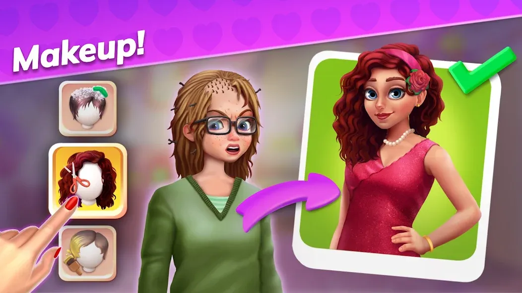 Emma's Mansion: Design & Match  [МОД Много монет] Screenshot 1