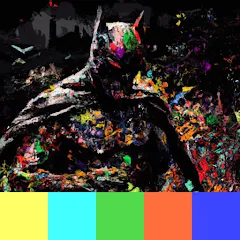 Скачать взломанную The DALL-E Guessing Quiz (Зе Долл)  [МОД Все открыто] - последняя версия apk на Андроид