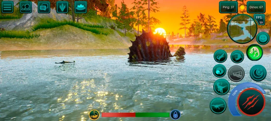 The Cursed Dinosaur Isle: Game  [МОД Menu] Screenshot 3