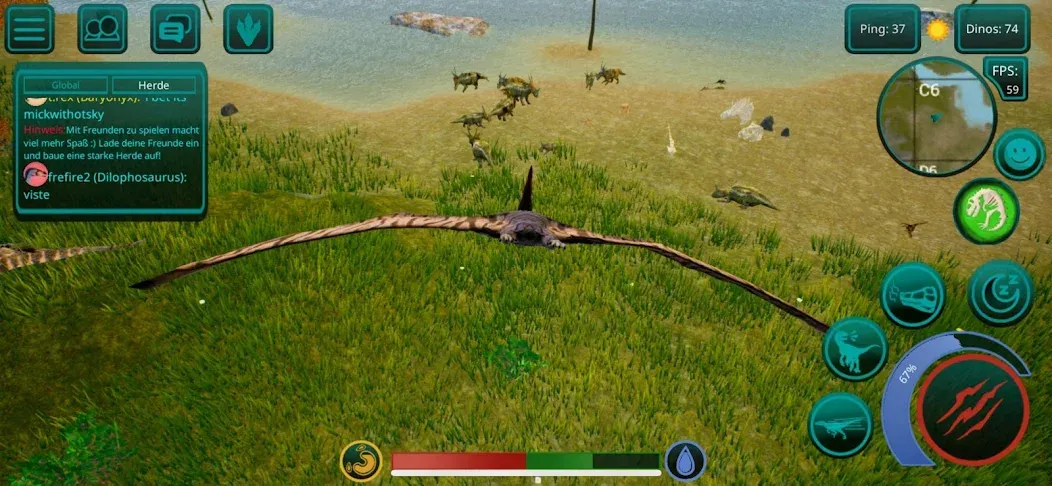 The Cursed Dinosaur Isle: Game  [МОД Menu] Screenshot 4
