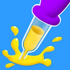 Взлом Paint Dropper: draw puzzle (Пэйнт Дроппер)  [МОД Бесконечные деньги] - полная версия apk на Андроид
