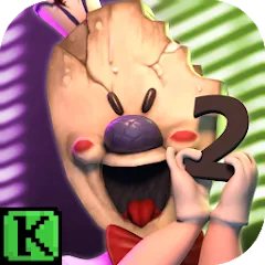 Скачать взломанную Ice Scream 2 (Айс скрим 2)  [МОД Много денег] - стабильная версия apk на Андроид