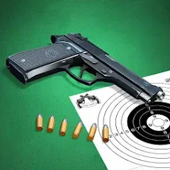 Скачать взлом Pistol shooting. Desert Eagle (Пистолет стрельбы симулятор)  [МОД Меню] - последняя версия apk на Андроид