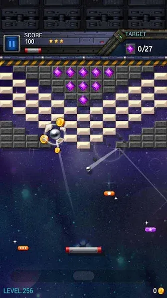 Brick Breaker Star: Space King  [МОД Бесконечные деньги] Screenshot 5