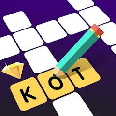 Взломанная Crosses - Easy Crosswords  [МОД Бесконечные монеты] - стабильная версия apk на Андроид