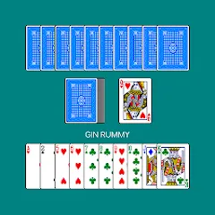Взлом Gin Rummy (Джин Рамми)  [МОД Меню] - стабильная версия apk на Андроид