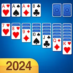 Скачать взломанную Solitaire Card Game (Солитер карточная игра)  [МОД Все открыто] - стабильная версия apk на Андроид