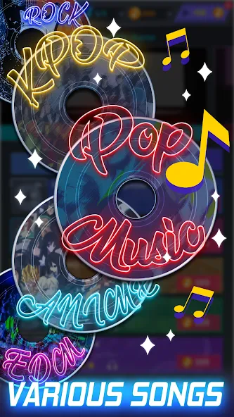 Tap Tap Music-Pop Songs  [МОД Menu] Screenshot 4