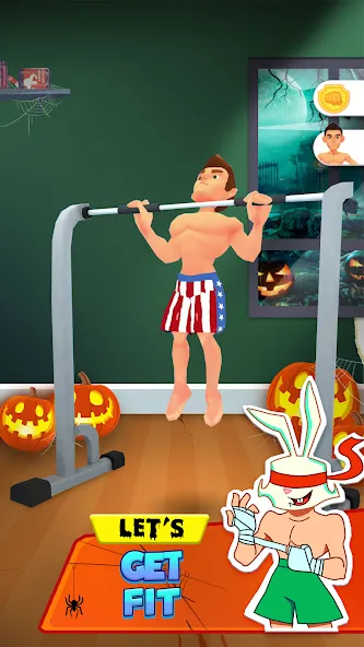 Idle Workout Master: MMA hero (Айдл Воркаут Мастер)  [МОД Много монет] Screenshot 2