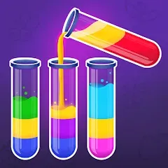 Скачать взлом Color Water Sort Wooden Puzzle (Цвет воды Сорт Вуди Пазл)  [МОД Unlimited Money] - полная версия apk на Андроид