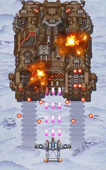 1945 Air Force: Airplane games (тысяча девятьсот сорок пять)  [МОД Меню] Screenshot 4