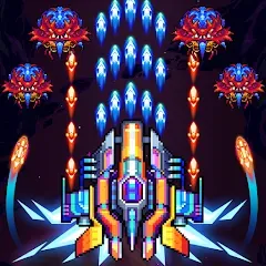 Скачать взлом Galaxiga Arcade Shooting Game (Галаксига)  [МОД Unlocked] - стабильная версия apk на Андроид