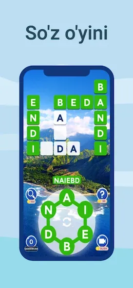 So'z o'yini - So'zni Toping  [МОД Бесконечные деньги] Screenshot 2