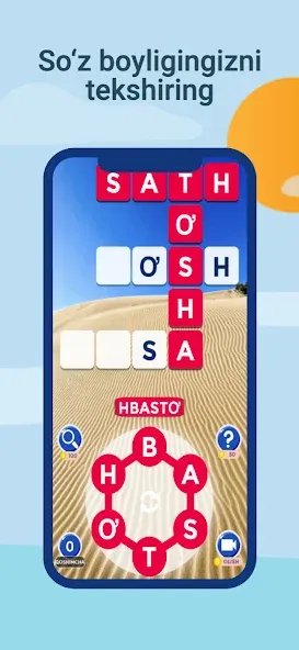 So'z o'yini - So'zni Toping  [МОД Бесконечные деньги] Screenshot 4