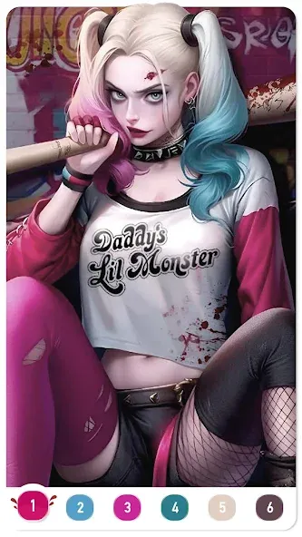 Clown Color, Paint by number  [МОД Все открыто] Screenshot 1