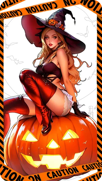 Dark Fantasy Coloring Games  [МОД Mega Pack] Screenshot 5